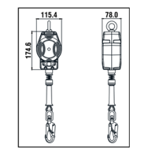 DISPOSITIVI DI TIPO RETRATTILE HELIXON 3,5MT
