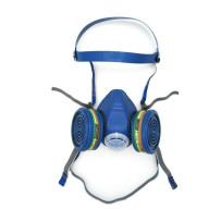 SEMI MASCHERA DUO A DOPPIA CARTUCCIA